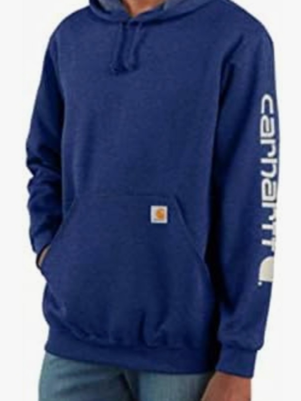 Carhartt Men's Midweight Logo Sleeve Graphic Sweatshirt Size M Used Exc